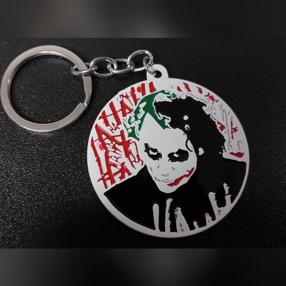 Joker Metal Keychain (NWT)